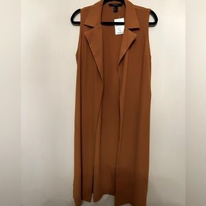 NWT vest duster